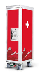 Artworks Swiss Cross Airplane Trolley by Bordbar - Bauhaus 2 Your House