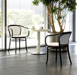 August Thonet No. 33 Bentwood Chair by Ton - Upholstered Seat and Back - Bauhaus 2 Your House