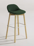 Beso Wooden Leg Stool by Artifort - Bauhaus 2 Your House