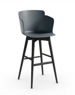 Calla LR PP Stool with Arms by Midj - Bauhaus 2 Your House