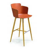 Calla M PP Stool with Arms by Midj - Bauhaus 2 Your House