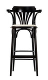 Michael Thonet No. 135 Bentwood Stool by Ton (Upholstered) - Bauhaus 2 Your House
