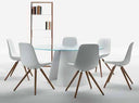 Step Chair Soft Touch Wood Base by Tonon - Bauhaus 2 Your House