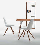 Step Chair Soft Touch Wood Base by Tonon - Bauhaus 2 Your House