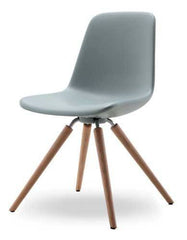 Step Chair Soft Touch Wood Base by Tonon - Bauhaus 2 Your House
