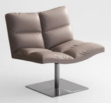 Wave Soft Lounge Chair with Square Base by Tonon - Bauhaus 2 Your House
