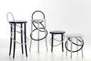 Cirque Two Tone Bentwood Stool by GTV - Bauhaus 2 Your House
