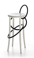 Cirque Two Tone Bentwood Stool by GTV - Bauhaus 2 Your House