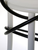Cirque Two Tone Bentwood Stool by GTV - Bauhaus 2 Your House