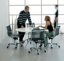 Classic Aluminum Management Chair - Mesh Seat - Bauhaus 2 Your House