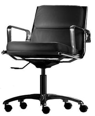 Classic Aluminum Management Chair - Thick Seat - Bauhaus 2 Your House