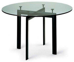 Contemporary Glass Top Table Inspired by Le Corbusier - Bauhaus 2 Your House
