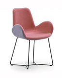 Dalia PB M_T TS Sled Base Armchair by Midj - Bauhaus 2 Your House