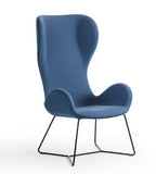 Dalia PE M TS Sled Base Lounge Chair by Midj - Bauhaus 2 Your House