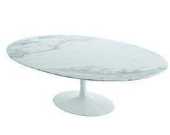 Eero Saarinen Tulip Table - Oval Dining 35 x 71 Inch - Bauhaus 2 Your House