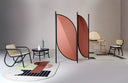 Feng 2 Panel Screen by GTV - Bauhaus 2 Your House