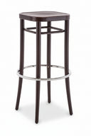Gebruder Thonet Vienna 144 Bentwood Bar Stool by GTV - Veneer - Bauhaus 2 Your House
