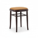 Gebruder Thonet Vienna 144 Bentwood Stool (Upholstered) by GTV - Bauhaus 2 Your House