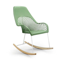 Guapa DNA High Backrest Rocking Chair by Midj - Bauhaus 2 Your House