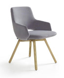 Jima Chair with Wood Base by Artifort - Bauhaus 2 Your House