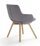 Jima Chair with Wood Base by Artifort - Bauhaus 2 Your House