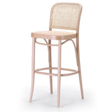 No. 811 Bentwood Stool by Ton - Cane Back - Bauhaus 2 Your House