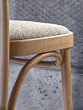 Joseph Hoffmann No 811 Upholstered Seat and Back Bentwood Stool by GTV - Bauhaus 2 Your House