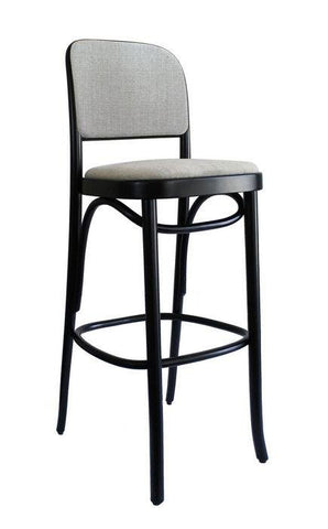 Joseph Hoffmann No 811 Upholstered Seat and Back Bentwood Stool by GTV - Bauhaus 2 Your House