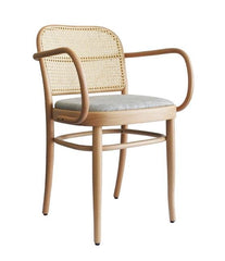 Joseph Hoffmann No 811 Upholstered Seat Bentwood Armchair by GTV - Bauhaus 2 Your House