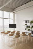 Kisat S410 Stackable Side Chair by Lapalma - Bauhaus 2 Your House