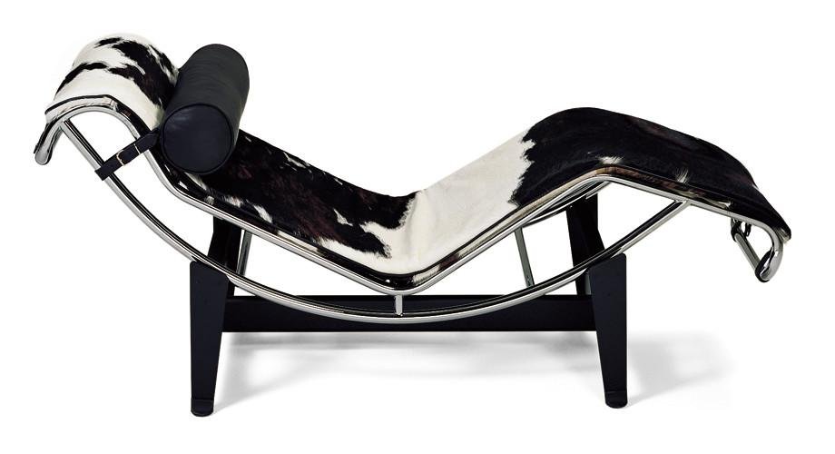 Le Corbusier LC4 Chaise Lounge produced by Cassina