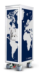 Lufthansa Globe Airplane Trolley by Bordbar - Bauhaus 2 Your House