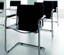 Mart Stam Chair with Full Leather Back - Bauhaus 2 Your House