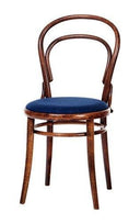 Michael Thonet No. 14 Bentwood Chair by Ton (Upholstered) - Bauhaus 2 Your House