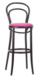 Michael Thonet No. 14 Bentwood Stool by Ton (Upholstered) - Bauhaus 2 Your House