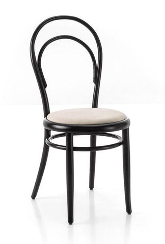 Michael Thonet A14 Upholstered Seat Bentwood Side Chair by GTV - Bauhaus 2 Your House