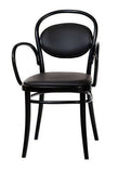 Michael Thonet No. 20 Bentwood Armchair by Ton (Upholstered Seat and Back) - Bauhaus 2 Your House