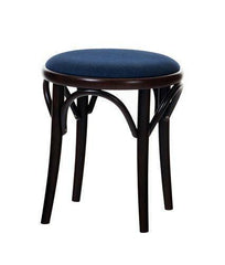 Michael Thonet No. 60 Bentwood Stool by Ton (Upholstered) - Bauhaus 2 Your House