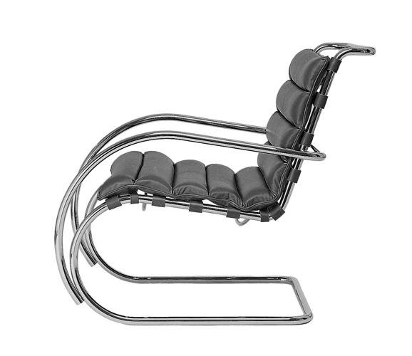 Mies van der Rohe MR40 Lounge Armchair B2H