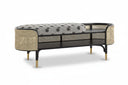 Mos Bench with Short Seat Cushion by GTV - Bauhaus 2 Your House