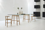 Nendo Single Curve Dining Table by GTV - Bauhaus 2 Your House