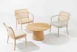 No. 811 Bentwood Lounge Armchair by Ton - Cane Seat and Back - Bauhaus 2 Your House