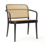 No. 811 Bentwood Lounge Armchair by Ton - Cane Seat and Back - Bauhaus 2 Your House