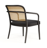 No. 811 Bentwood Lounge Armchair by Ton - Upholstered Seat / Cane Back - Bauhaus 2 Your House