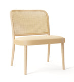 No. 811 Bentwood Lounge Chair by Ton - Upholstered Seat / Cane Back - Bauhaus 2 Your House