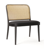 No. 811 Bentwood Lounge Chair by Ton - Upholstered Seat / Cane Back - Bauhaus 2 Your House