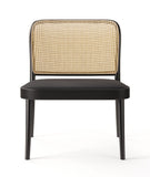 No. 811 Bentwood Lounge Chair by Ton - Upholstered Seat / Cane Back - Bauhaus 2 Your House