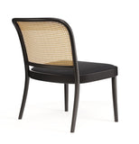 No. 811 Bentwood Lounge Chair by Ton - Upholstered Seat / Cane Back - Bauhaus 2 Your House