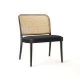 No. 811 Bentwood Lounge Chair by Ton - Upholstered Seat / Cane Back - Bauhaus 2 Your House