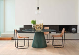 Plisse 59" Dining Table by Midj - Bauhaus 2 Your House